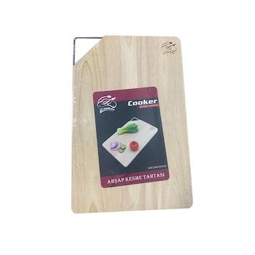 Cooker CKR-386 38x25x2 Köşeli Ahşap Kesme Tahtası