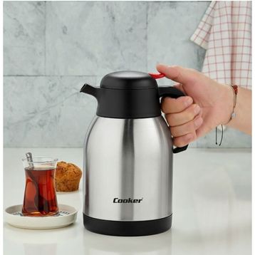 Cooker CKR2005 Inox 2 L Çift Katlı Paslanmaz Çelik Termos