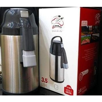 Cooker CKR2008 3.5 lt Çift Katmanlı Çelik Termos