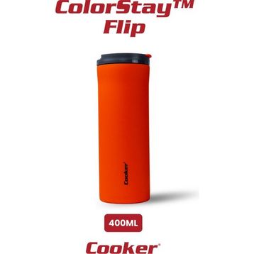 Cooker CKR2041 Turuncu 400 ml Çelik Termos Bardak