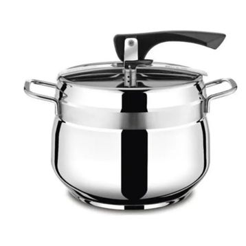 Cooker CKR912 Lara Gümüş 8 lt Düdüklü Tencere