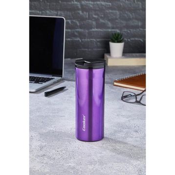 Cooker Mor 400 ml Çelik Mug Termos