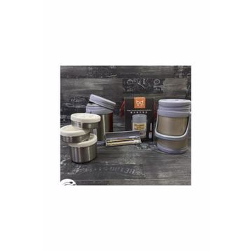 Cooker YK-1113 Lila 2.2 lt Çelik Yemek Termosu