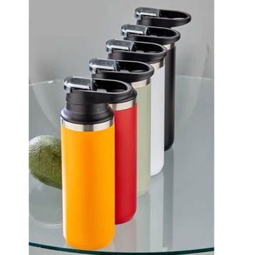 Cooker YK1036 Paslanmaz Çelik 500 ml Sarı Bardak Termos