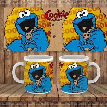 Cookie Kurabiye Canavarı Kupa Bardak