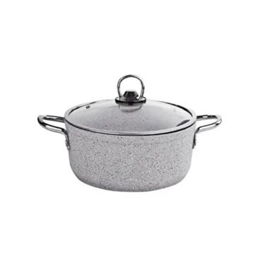 Cookplus Biogranit Alfa Gri 7 Parça Tencere Seti