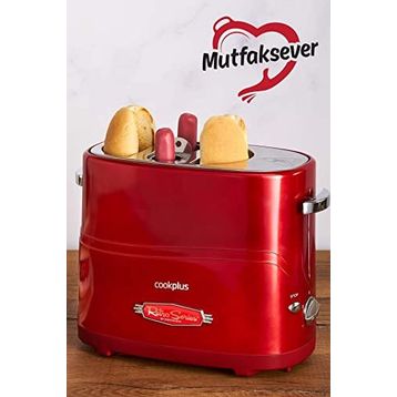 Cookplus Mutfaksever 2'li Sosisli Sandviç Yapma Makinesi