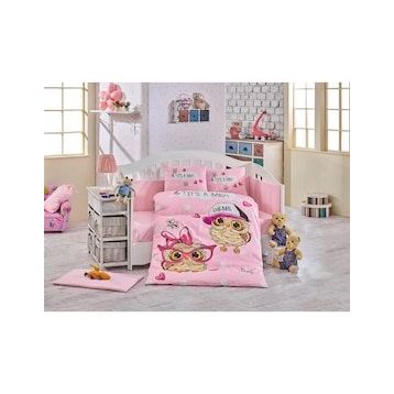 Cool Baby Pembe Bebek Nevresim Takımı