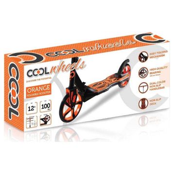 Cool Wheels Turuncu Katlanır Scooter