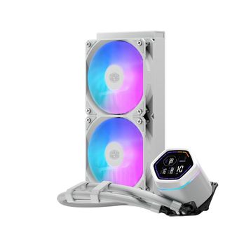 Cooler Master MasterLiquid Core Nex Digital 240 ARGB MLX-D24M-A18PW-RD Beyaz 240 mm İşlemci Sıvı Soğutucu