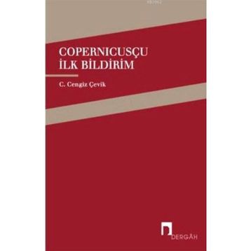 COPERNİCUSÇU İLK BILDIRIM - C. CENGIZ ÇEVİK