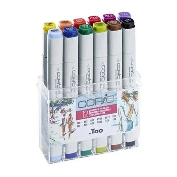 Copic 12'li Set Summer Colors Marker Kalem