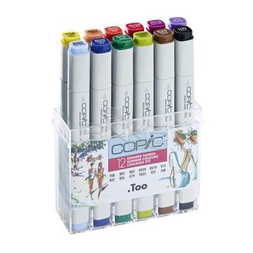 Copic 12'li Set Summer Colors Marker Kalem