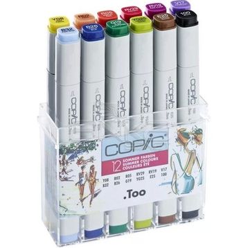 Copic 12'li Set Summer Colors Marker Kalem