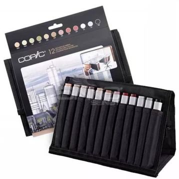 Copic 12'li Set Wallet Marker Kalem