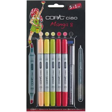 Copic 5591418 Ciao Markör Kalem Seti
