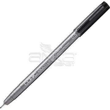 Copic Multiliner 0,5 mm Black Teknik Çizim Kalemi