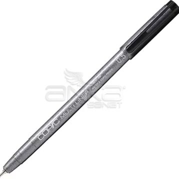 Copic Multiliner 0,5 mm Black Teknik Çizim Kalemi