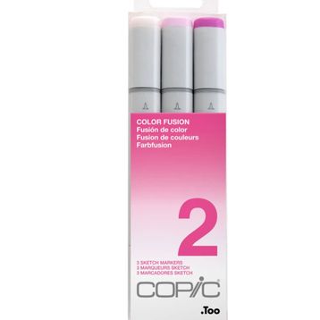Copic Sketch 3'lü Color Fusion 2 Marker Set