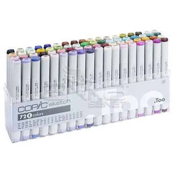 Copic Sketch 72'li Set E Marker Kalem