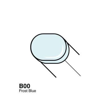 Copic Sketch B00 Frost Blue Marker Kalem