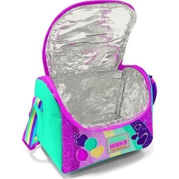Coral High 11758 Kids Pembe Su Yeşili Unicorn Desenli Thermo Beslenme Çantası