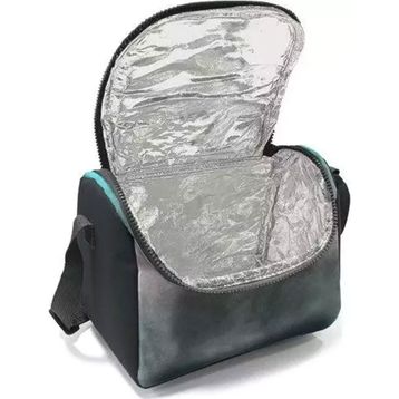Coral High 11768 Kids Turkuaz Gri Batik Thermo Beslenme Çantası
