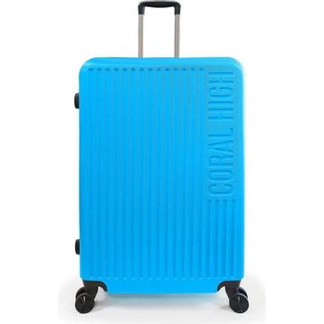 Coral High 16428 Mavi Büyük Boy ABS Valiz
