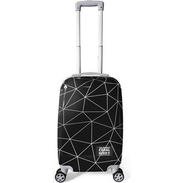 Coral High 16806 Renkli Desenli 50 cm Kabin Boy PC Valiz