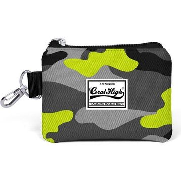 Coral High 21742 Kids Gri Kamuflaj Desenli Bozuk Para Çantası