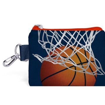 Coral High 21798 Kids Lacivert Basketbol Desenli Bozuk Para Çantası