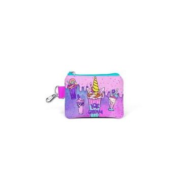 Coral High 21878 Kids Pembe Mor Milkshake Dondurma Desenli Bozuk Para Çantası