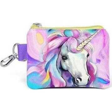 Coral High 21903 Renkli Unicorn Desenli Bozuk Para Çantası