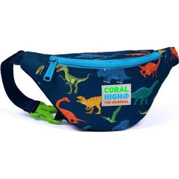 Coral High 22585 Kids Lacivert Dinazor Desenli Bel Çantası
