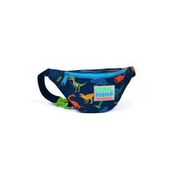 Coral High 22585 Kids Lacivert Dinazor Desenli Bel Çantası