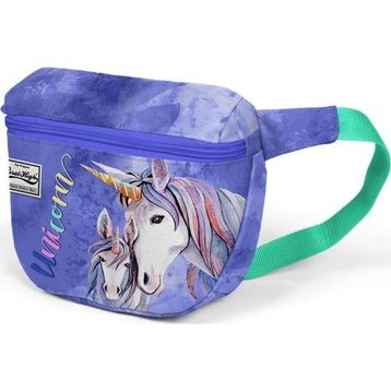 Coral High 22590 Lavanta Su Yeşili Unicorn Desenli Bel Çantası