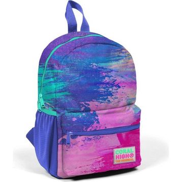 Coral High 23538 Minik Yuva Sırt Çantası Renkli Airbrush Desenli Iki Bölmeli