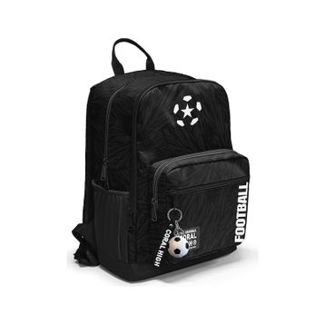 Coral High 23698 Siyah Futbol Desenli Okul Çantası