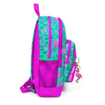 Coral High 23712 Flamingo Desenli Büyük Boy Okul Sırt Çantası