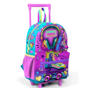 Coral High 24054 Kulaklık Patenli Anaokulu Çekçekli Sırt Çantası