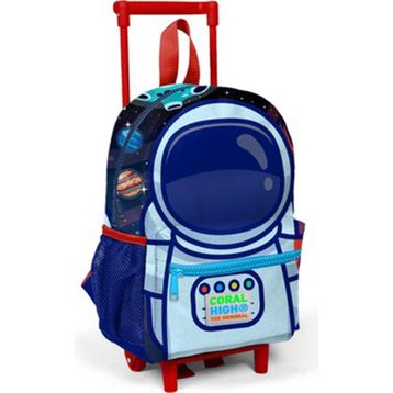 Coral High Kids Dört Bölmeli Sax Robot Desenli İlkokul Çantası
