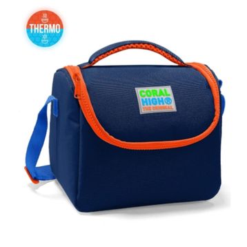 Coral High Kids Lacivert Desenli Thermo Beslenme Çantası