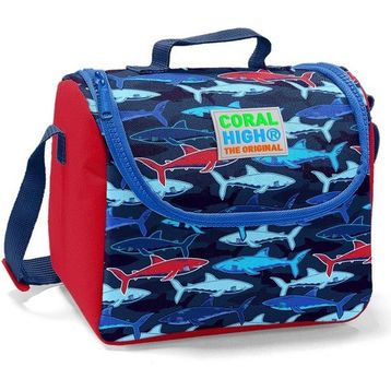 Coral High Kids Lacivert Kırmızı Thermo 22718 - Lacivert - Kırmızı Beslenme Çantası