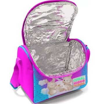 Coral High Pembe Mavi Tavşan Kız Çocuk Beslenme Çantası