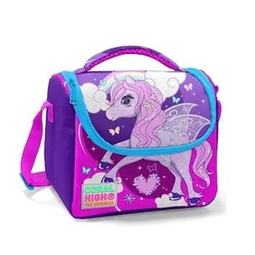 Coral High PZM1506 Mor Flamingo İlkokul Okul Beslenme Çantası - Kız Çocuk Beslenme Çantası