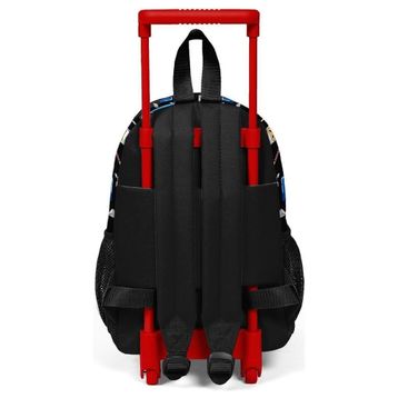 Coral High Siyah Ninja Desenli Çekcek Anaokul Çantası 24013 Okul Çantası
