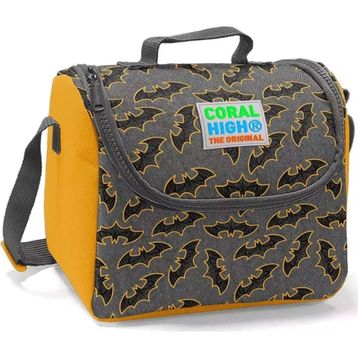 Coral High Yarasa Baskılı Termoslu Erkek Çocuk Beslenme Çantası
