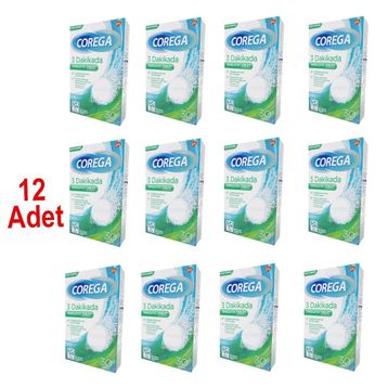 Corega 12x30 Tablet Diş Protezi Temizleyici