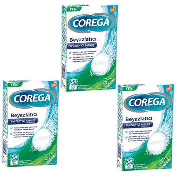 Corega 3x30 Tablet Diş Protez Temizleyicisi