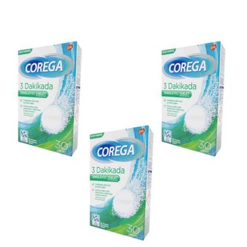 Corega 3x30 Tablet Diş Protez Temizleyicisi